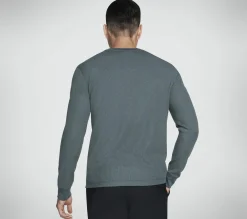 Tops|Tops<SKECHERS GO KNIT Waffle Henley GREEN / BLACK