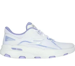 Lace Up|Athletic Sneakers<SKECHERS GO RUN 7.0 - Interval WHITE / LAVENDER