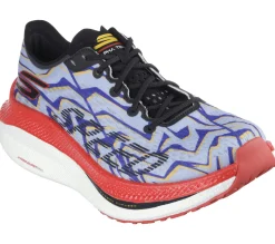Lace Up|Athletic Sneakers<SKECHERS GO RUN Alpha Tempo BLUE / RED