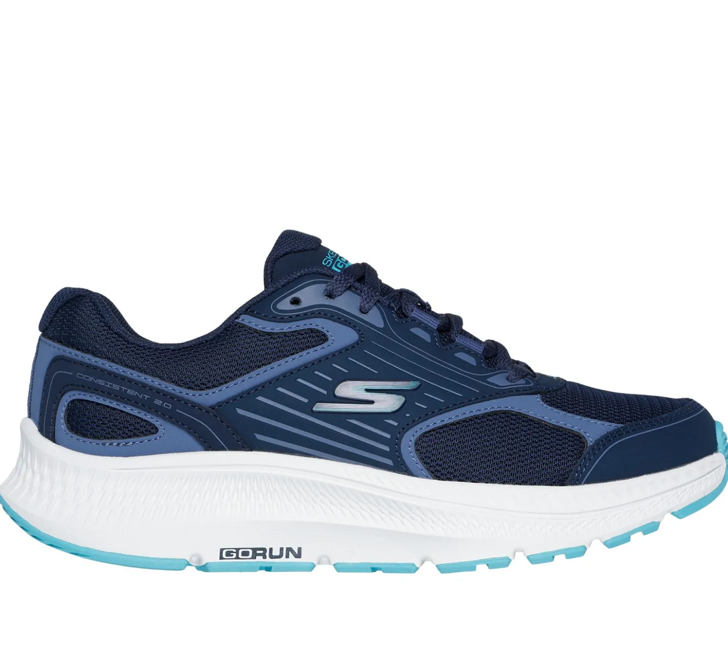 Lace Up|Athletic Sneakers<SKECHERS GO RUN Consistent 2.0 - Advantage NAVY / BLUE
