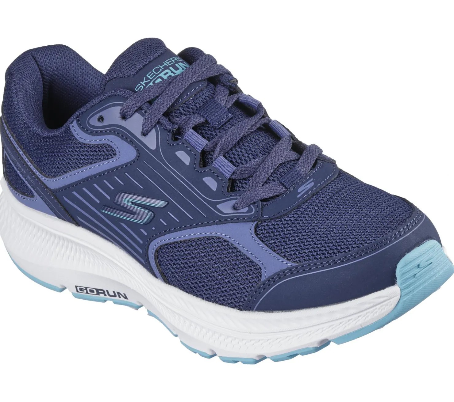 Lace Up|Athletic Sneakers<SKECHERS GO RUN Consistent 2.0 - Advantage NAVY / BLUE