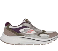 Lace Up|Athletic Sneakers<SKECHERS GO RUN Consistent 2.0 - Retro Stride NATURAL / PURPLE