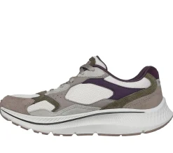 Lace Up|Athletic Sneakers<SKECHERS GO RUN Consistent 2.0 - Retro Stride NATURAL / PURPLE