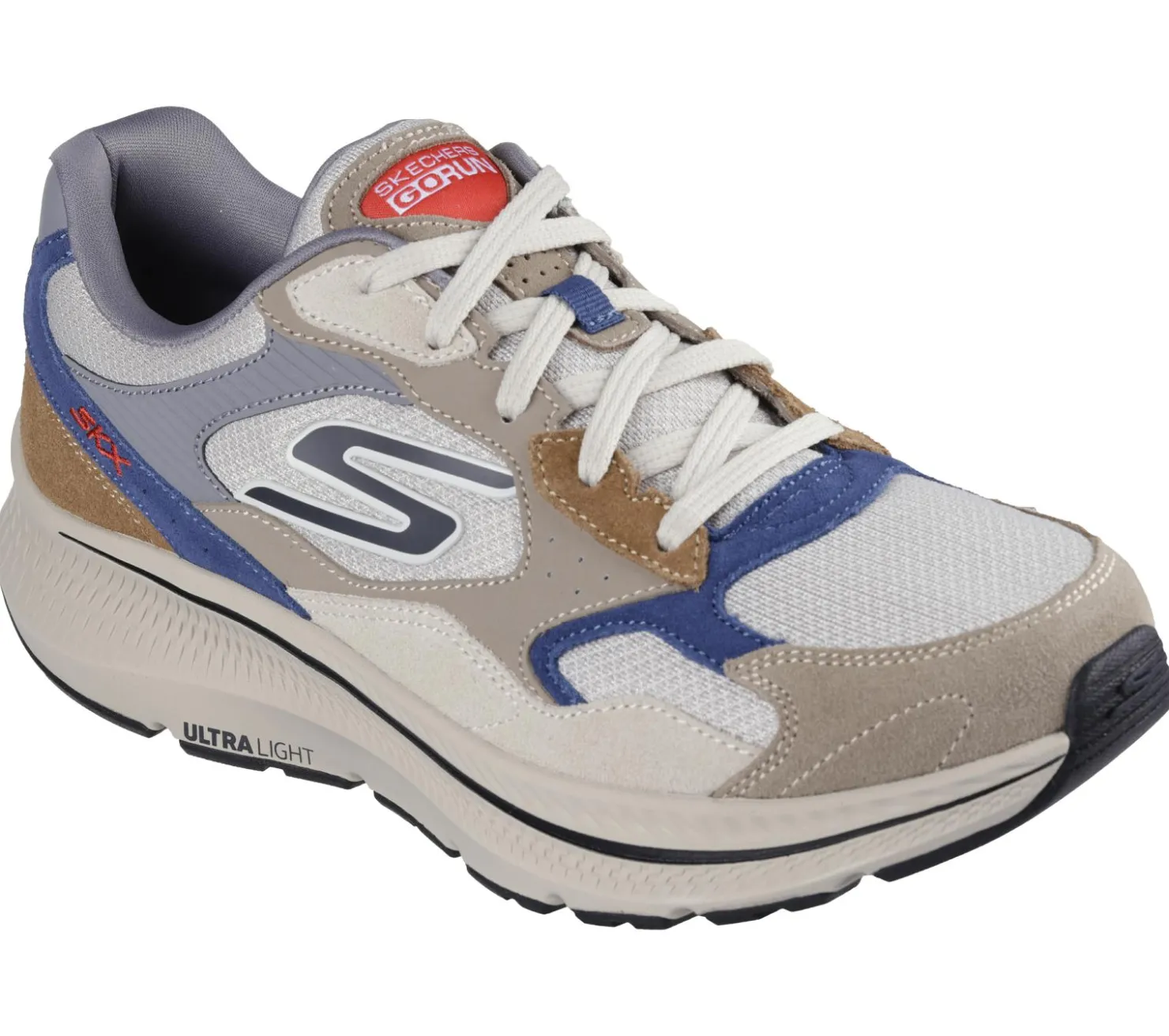 Lace Up|Athletic Sneakers<SKECHERS GO RUN Consistent 2.0 - Retro Runner V1 TAUPE / MULTI