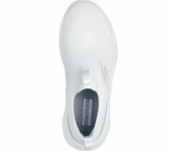 Slip-Ons|Athletic Sneakers<SKECHERS GO RUN Elevate - Cadena WHITE / SILVER