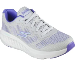 Lace Up|Athletic Sneakers<SKECHERS GO RUN Elevate - Nimbus GRAY / LAVENDER