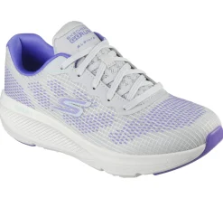 Lace Up|Athletic Sneakers<SKECHERS GO RUN Elevate - Nimbus GRAY / LAVENDER