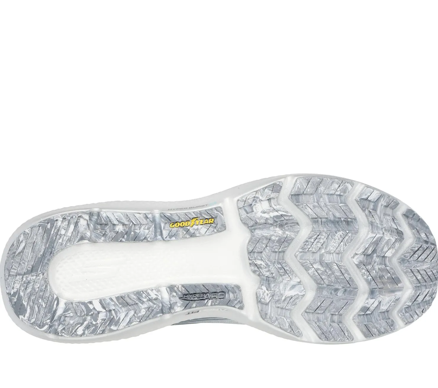 Lace Up|Athletic Sneakers<SKECHERS GO RUN Ride 11 WHITE / GRAY
