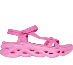 Sandals<SKECHERS GO RUN Swirl Tech Sandal - Fierce LIGHT PINK