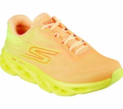 Lace Up|Athletic Sneakers<SKECHERS GO RUN Swirl Tech Speed - Ultimate Stride ORANGE / YELLOW