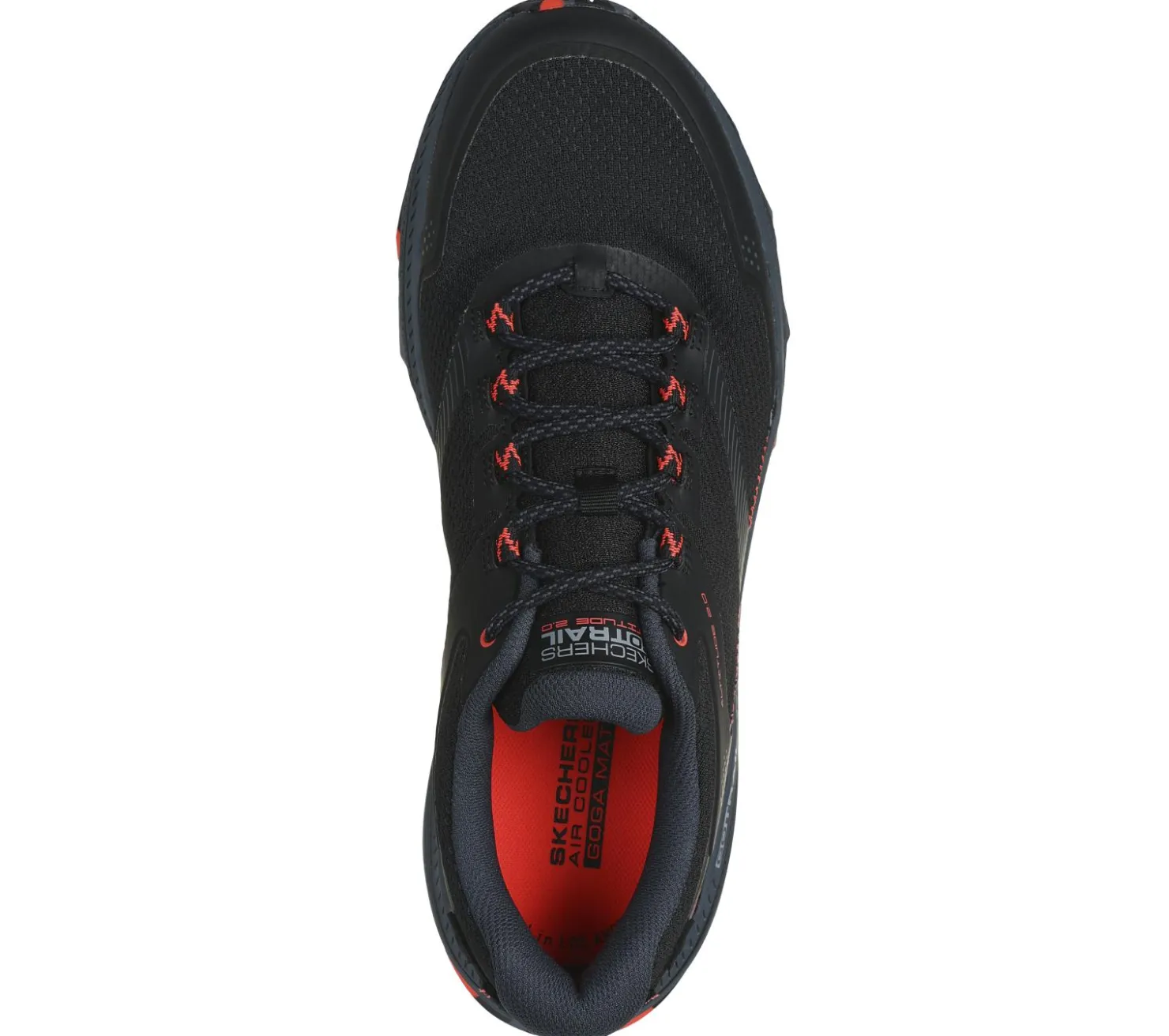 Lace Up|Athletic Sneakers<SKECHERS GO RUN Trail Altitude 2.0 - Cascade Canyon BLACK / CORAL