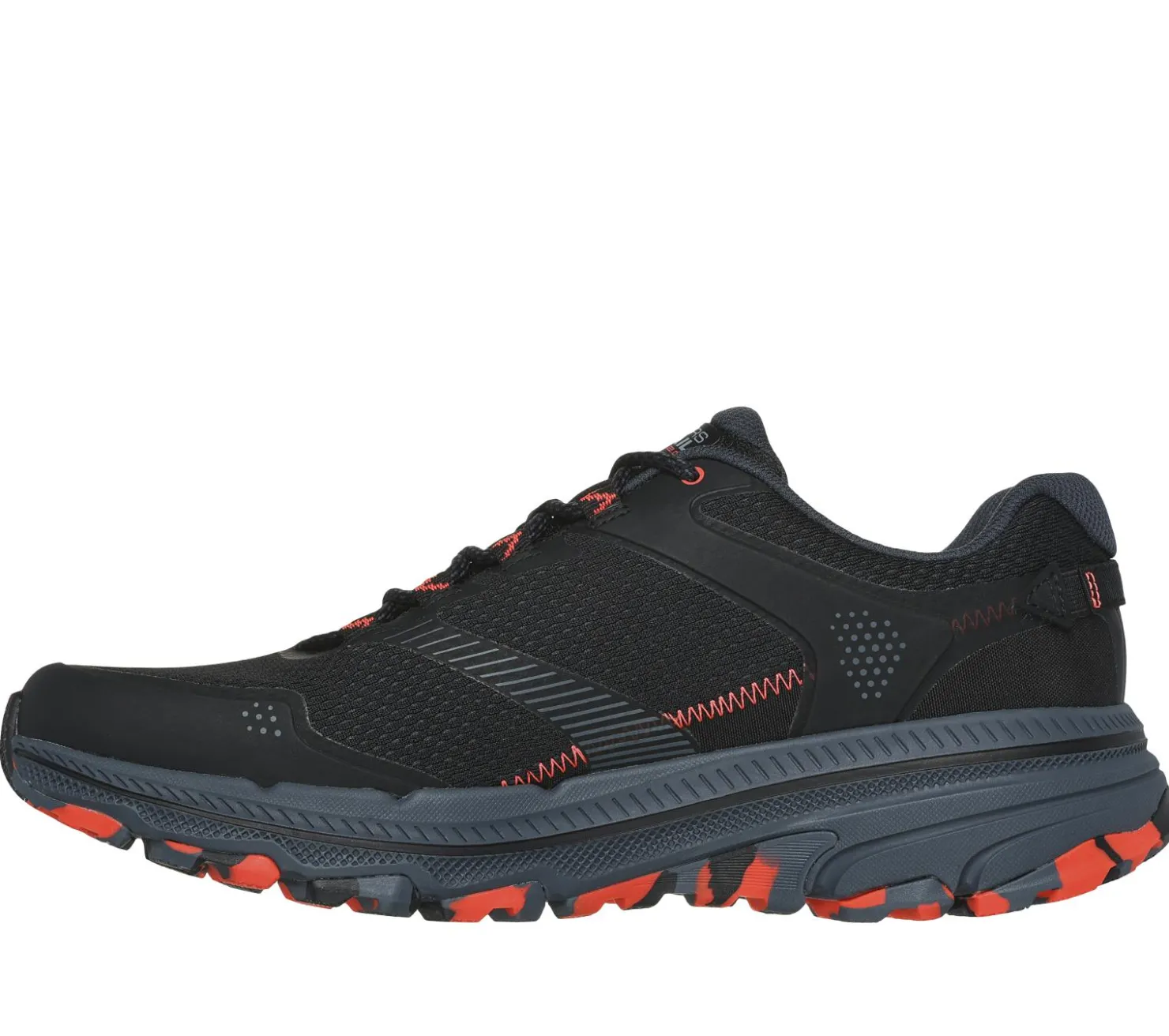 Lace Up|Athletic Sneakers<SKECHERS GO RUN Trail Altitude 2.0 - Cascade Canyon BLACK / CORAL