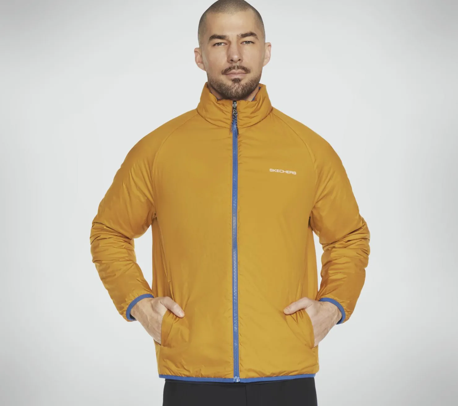 Tops|Tops<SKECHERS GO SHIELD Altitude Reversible Jacket ROYAL