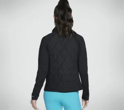 Tops|Tops<SKECHERS GO SHIELD Hybrid Performance Jacket BLACK