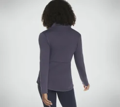 Tops|Tops<SKECHERS GO SNUGGLE Jacket PURPLE / CHARCOAL