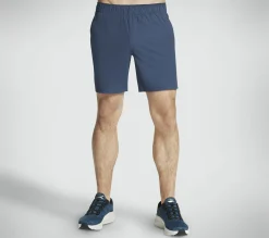 Bottoms|Bottoms<SKECHERS GO STRETCH Ultra 7 Inch Short CHARCOAL / NAVY