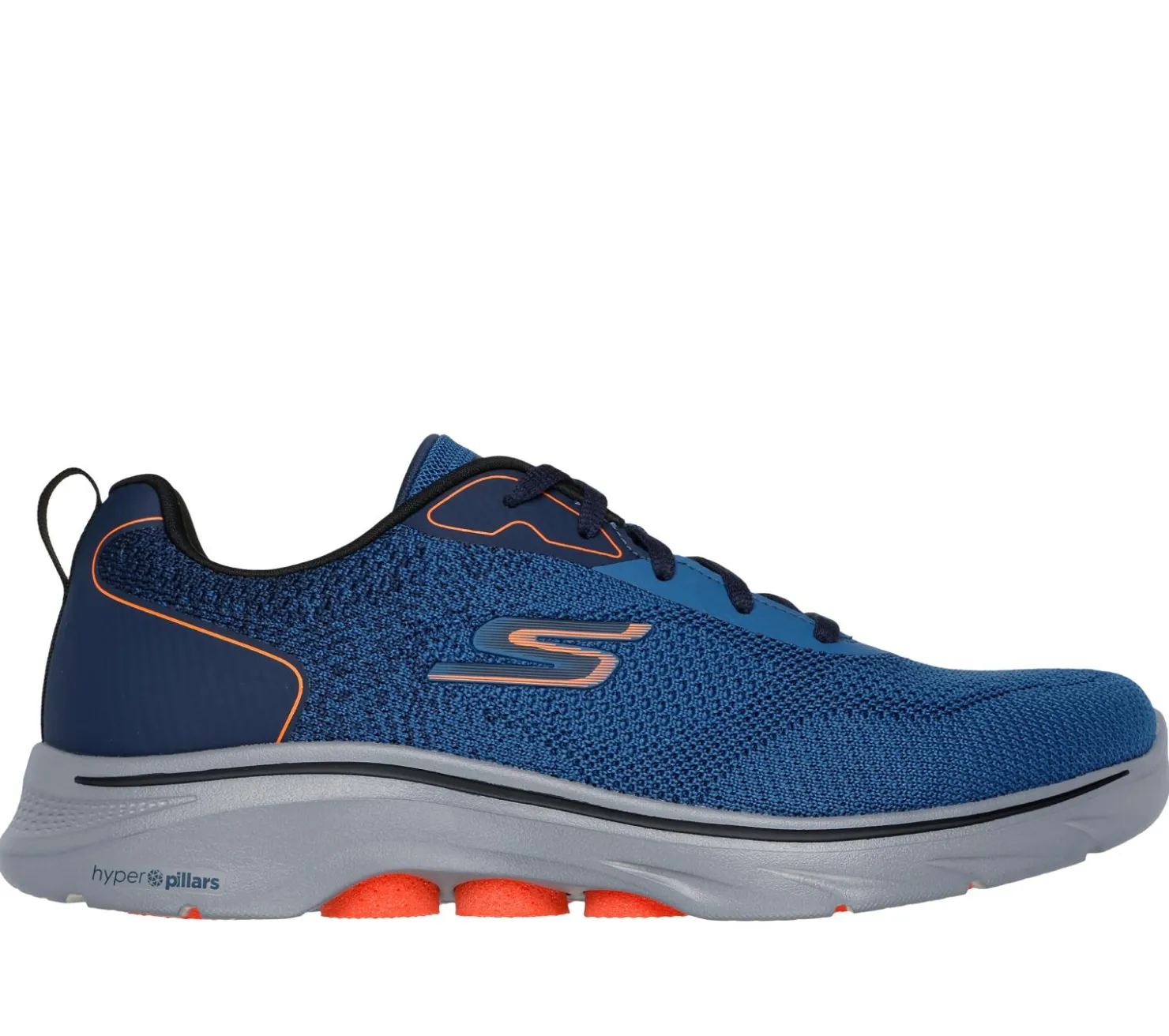 Lace Up|Athletic Sneakers<SKECHERS GO WALK 7 - Ennoble NAVY