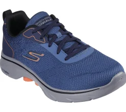 Lace Up|Athletic Sneakers<SKECHERS GO WALK 7 - Ennoble NAVY
