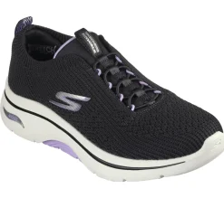 Slip-Ons|Casual Sneakers<SKECHERS GO WALK Arch Fit 2.0 - Sofia BLACK / LAVENDER