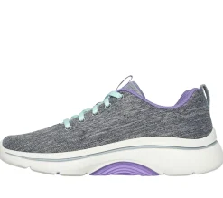 Lace Up|Casual Sneakers<SKECHERS GO WALK Arch Fit 2.0 - Vivid Sunset GRAY / LAVENDER