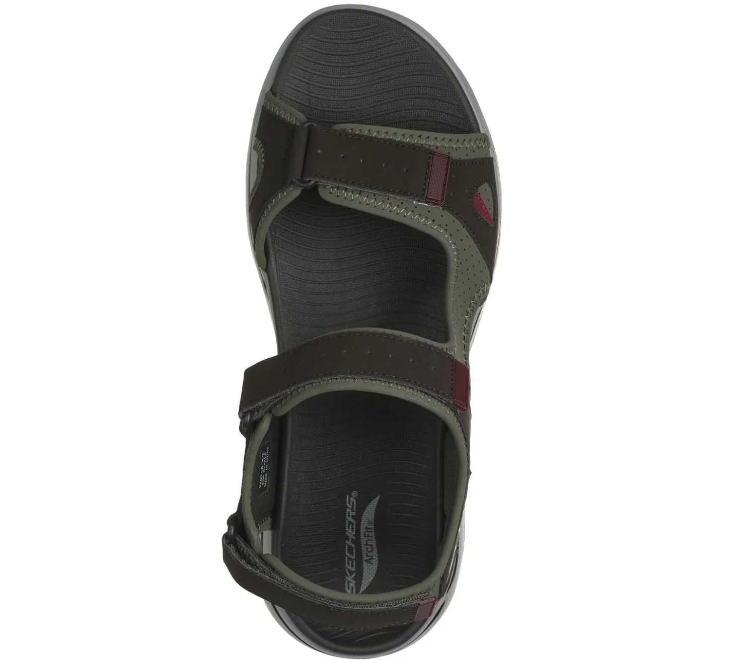 Sandals<SKECHERS GO WALK Arch Fit - Mission II OLIVE