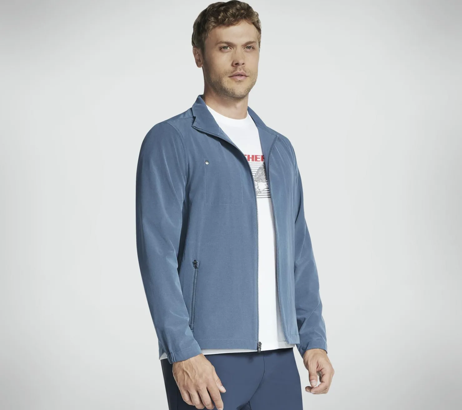 Tops|Tops<SKECHERS GO WALK Everywhere Full Zip Jacket DENIM