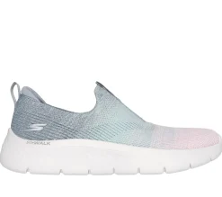 Slip-Ons|Casual Sneakers<SKECHERS GO WALK Flex - Cali Sunset GRAY / MULTI