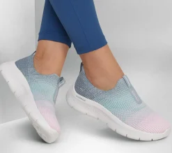 Slip-Ons|Casual Sneakers<SKECHERS GO WALK Flex - Cali Sunset GRAY / MULTI