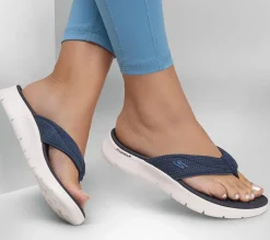 Sandals<SKECHERS GO WALK Flex Sandal - Impress NAVY