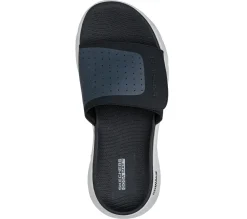 Sandals<SKECHERS GO WALK Flex Sandal - Sandbar BLACK