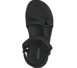 Sandals<SKECHERS GO WALK Flex Sandal - Sublime BLACK
