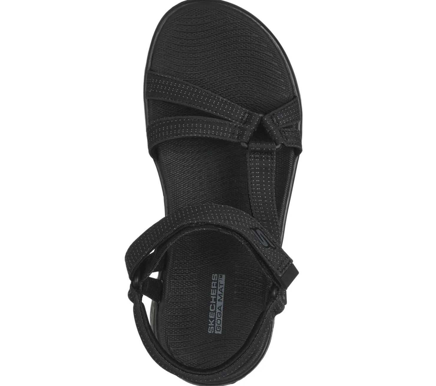 Sandals<SKECHERS GO WALK Flex Sandal - Sublime BLACK