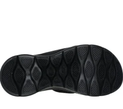 Sandals<SKECHERS GO WALK Flex Sandal - Timeless BLACK