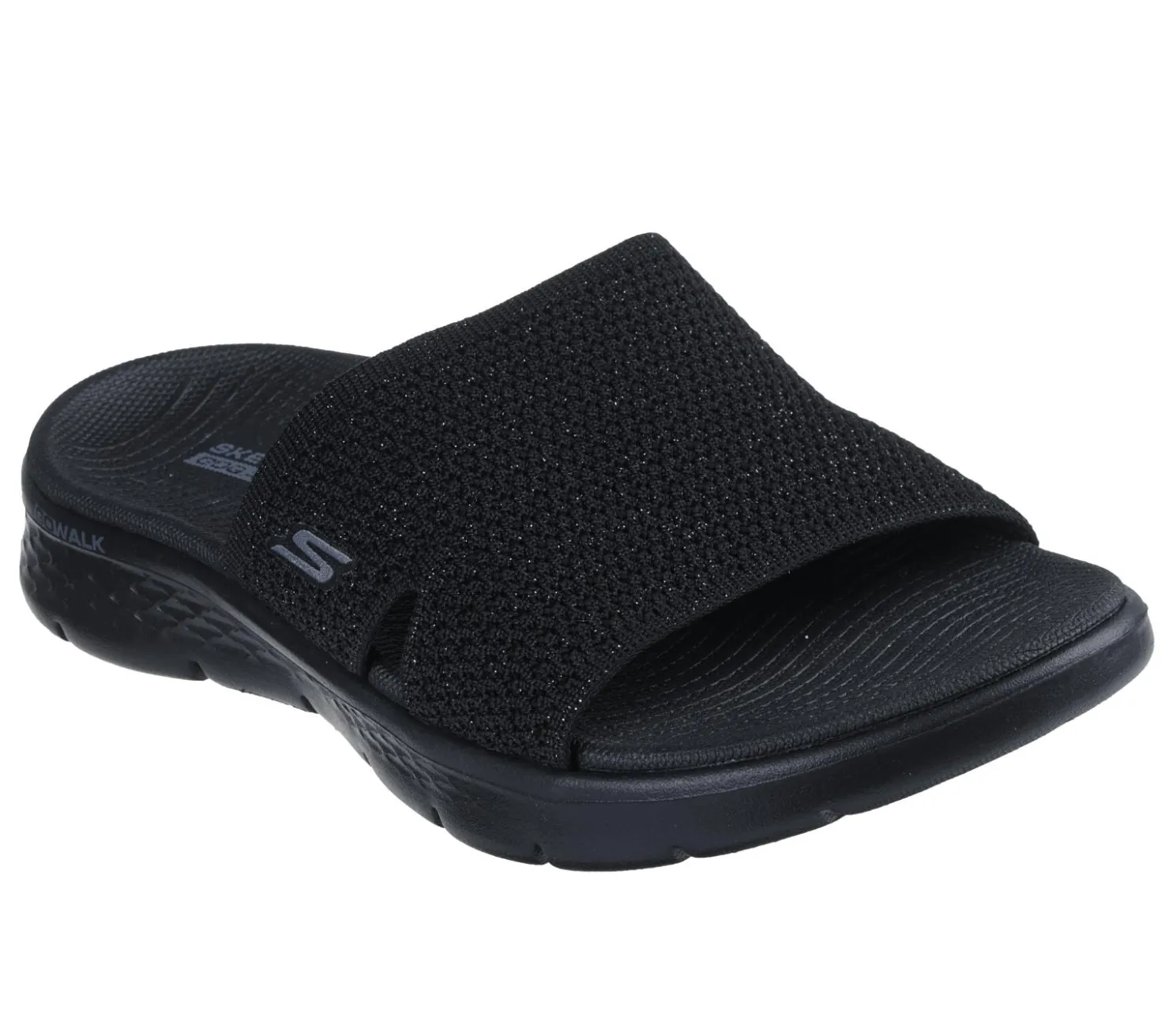 Sandals<SKECHERS GO WALK Flex Sandal - Timeless BLACK