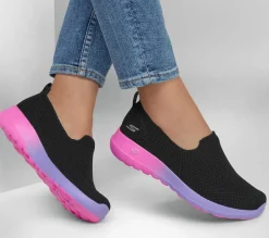 Slip-Ons|Casual Sneakers<SKECHERS GO WALK Joy - Nalini BLACK / MULTI