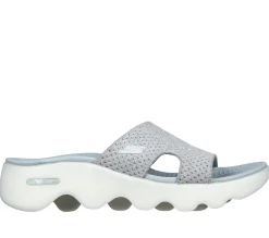 Sandals<SKECHERS GO WALK Massage Fit - Sweet Talk GRAY