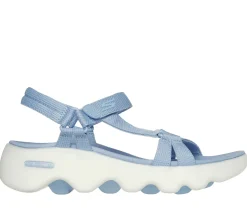 Sandals<SKECHERS GO WALK Massage Fit - Transcend PERIWINKLE