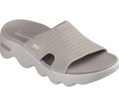 Sandals<SKECHERS GO WALK Massage Fit - Vogue TAUPE
