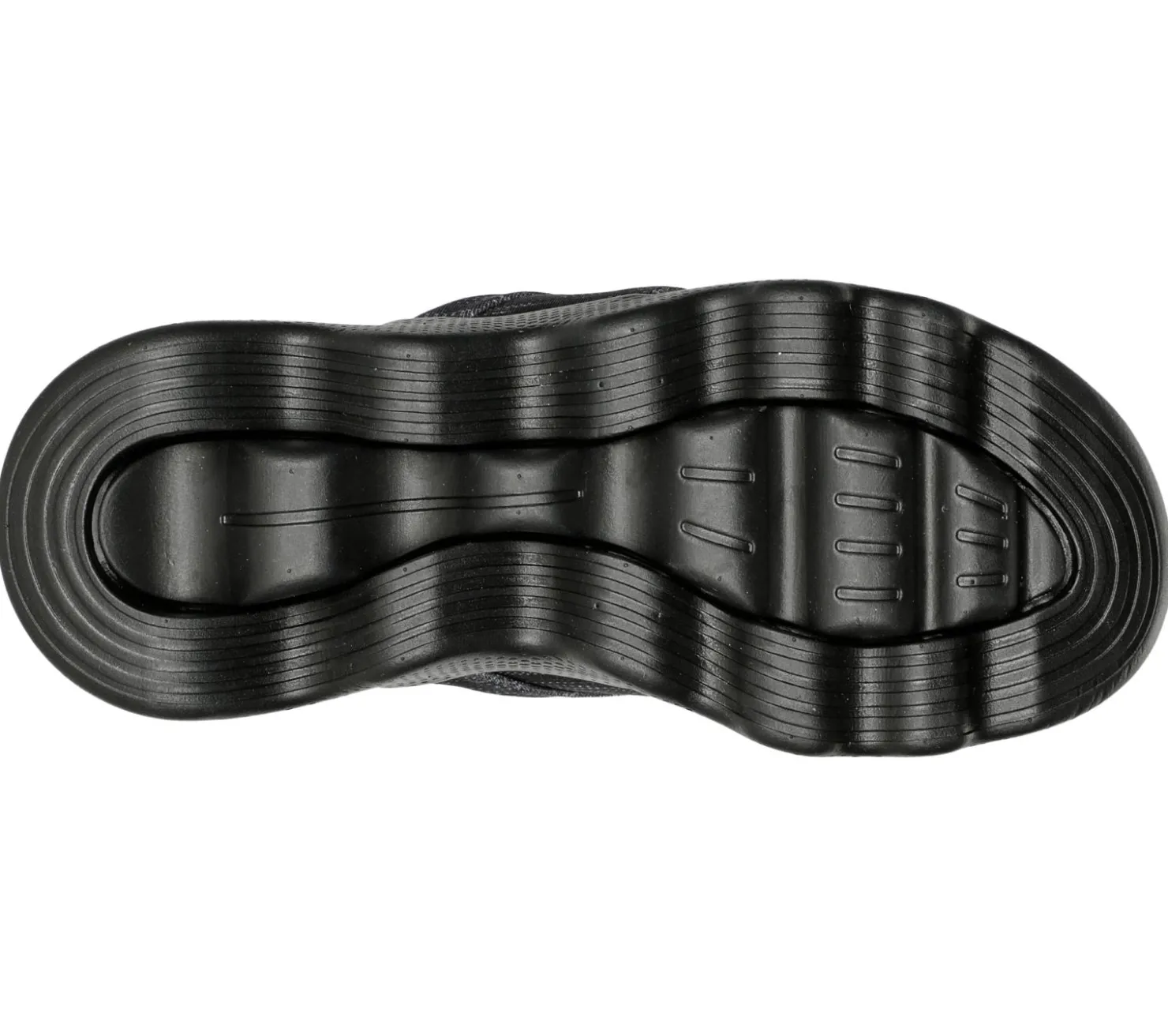 Sandals<SKECHERS GO WALK Massage Fit Sandal - Pure Bliss BLACK / GRAY