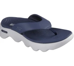 Sandals<SKECHERS GO WALK Massage Fit Sandal NAVY / GRAY
