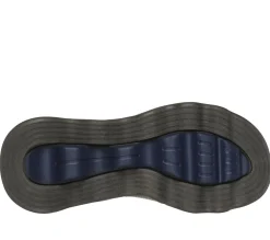 Sandals<SKECHERS GO WALK Massage Fit Sandal TAUPE / NAVY