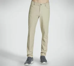 Bottoms|Bottoms<SKECHERS GO WALK Premium 5 Pocket Pant NATURAL / BROWN