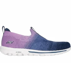 Slip-Ons|Casual Sneakers<SKECHERS GO WALK Travel - Ibiza NAVY / LAVENDER