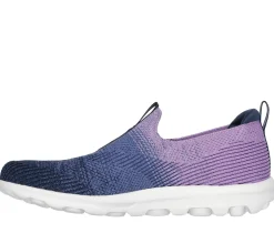 Slip-Ons|Casual Sneakers<SKECHERS GO WALK Travel - Ibiza NAVY / LAVENDER