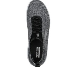 Slip-Ons|Casual Sneakers<SKECHERS GO WALK Travel - Radiant Moon BLACK / WHITE