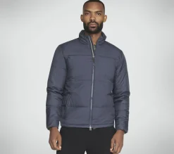 Tops|Tops<SKECHERS GOSHIELD ELEMENT JACKET CHARCOAL / NAVY