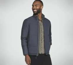 Tops|Tops<SKECHERS GOSHIELD ELEMENT JACKET CHARCOAL / NAVY
