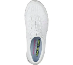 Slip-Ons<SKECHERS Gratis - Strolling WHITE / SILVER