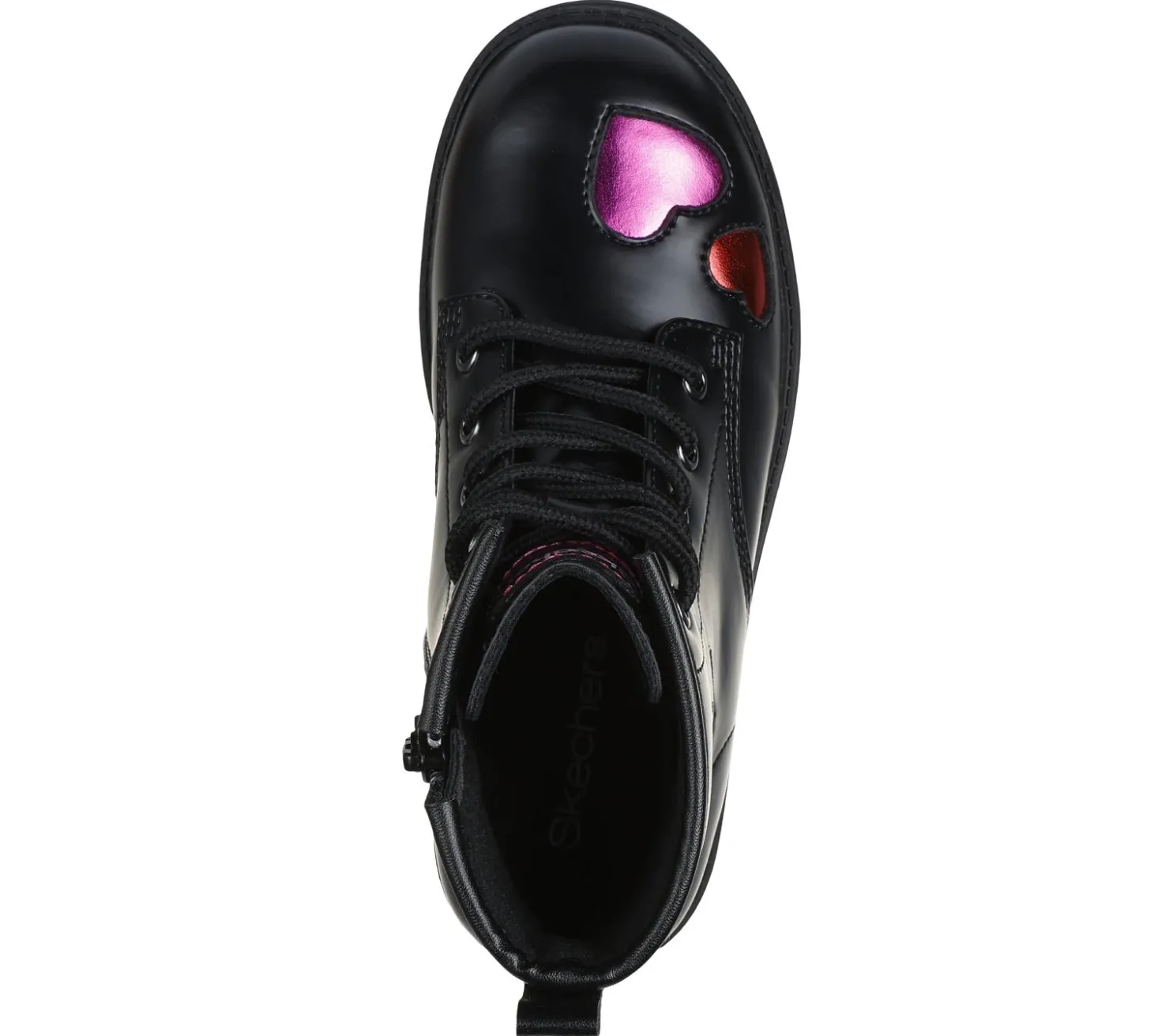 Lace Ups|Boots<SKECHERS Gravlen Hi - Metallic Heart BLACK