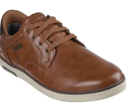 Dress Shoes|Lace Up<SKECHERS Haney - Ritter LUGGAGE